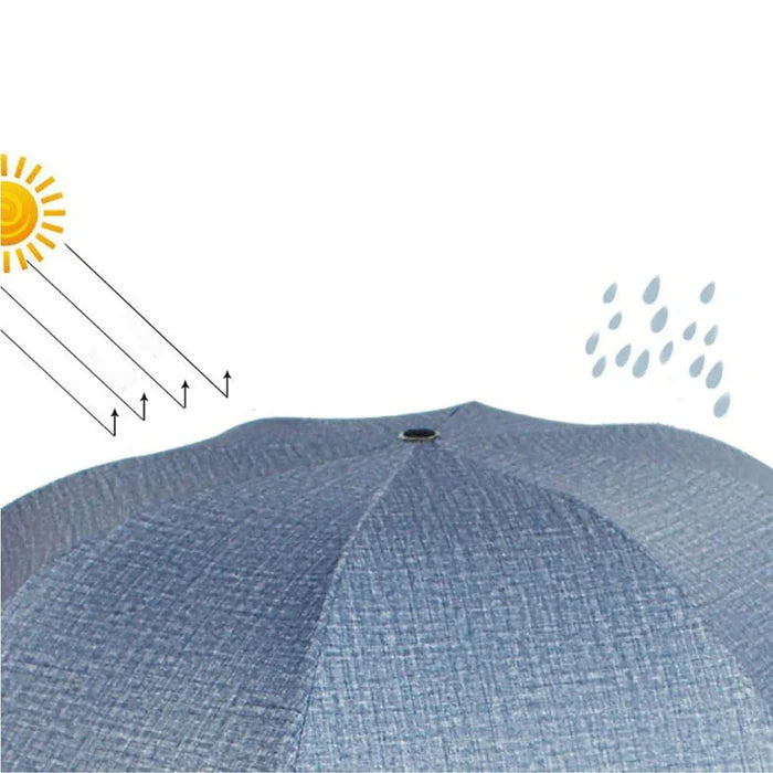 3-Fold Umbrella Summer Sun and Rain Protection Foldable Cute Umbrella || UV Protection Rain Sun Umbrella || Travel Accessories || Umbrella for Children, Girls, and Boys (1 Pc / With Zip Case)